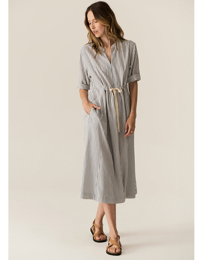 Vera Shirt Dress Blue Stripe