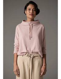 Beech Drawcord Knit Pink