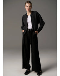 Lou Belted Pant Black