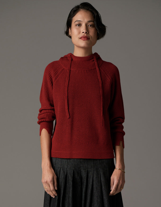 Lara Hoodie Red