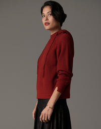 Lara Hoodie Red