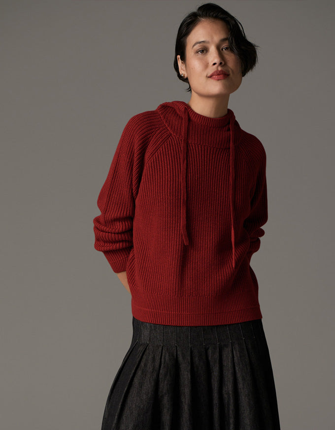 Lara Hoodie Red