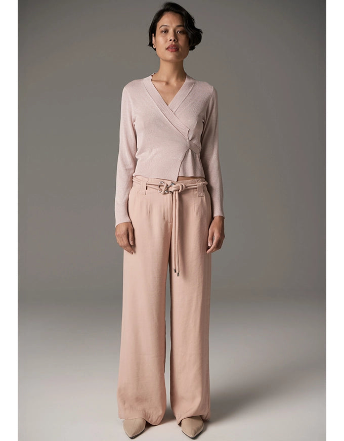 Lou Belted Pant Pink