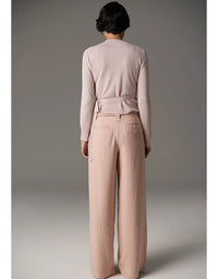 Lou Belted Pant Pink