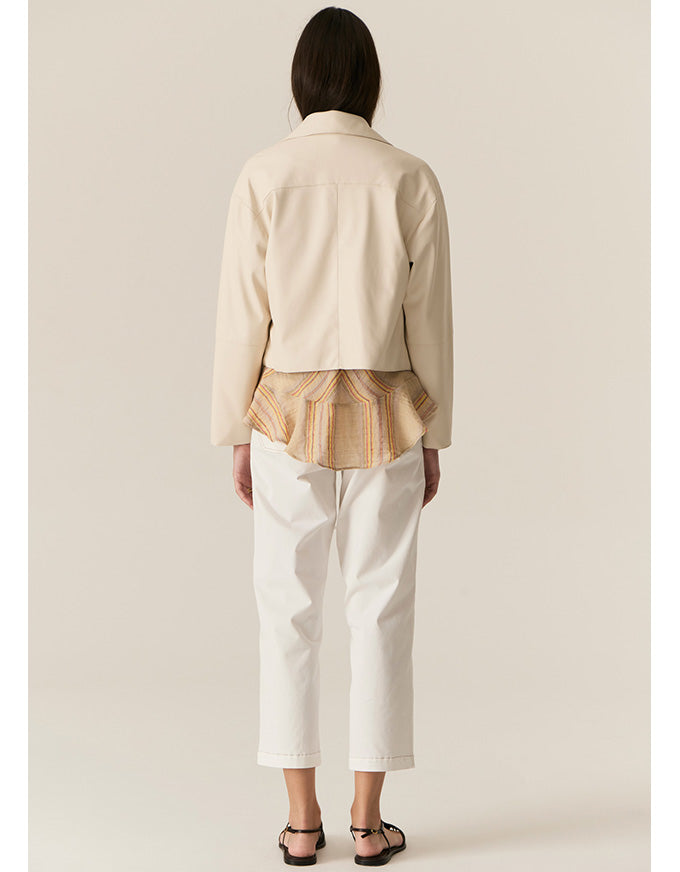 Fern Tapered Pant White