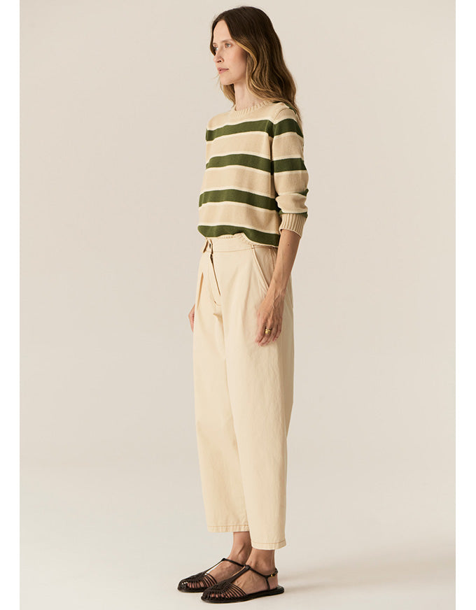 Avrid Barrel Pant Pebble
