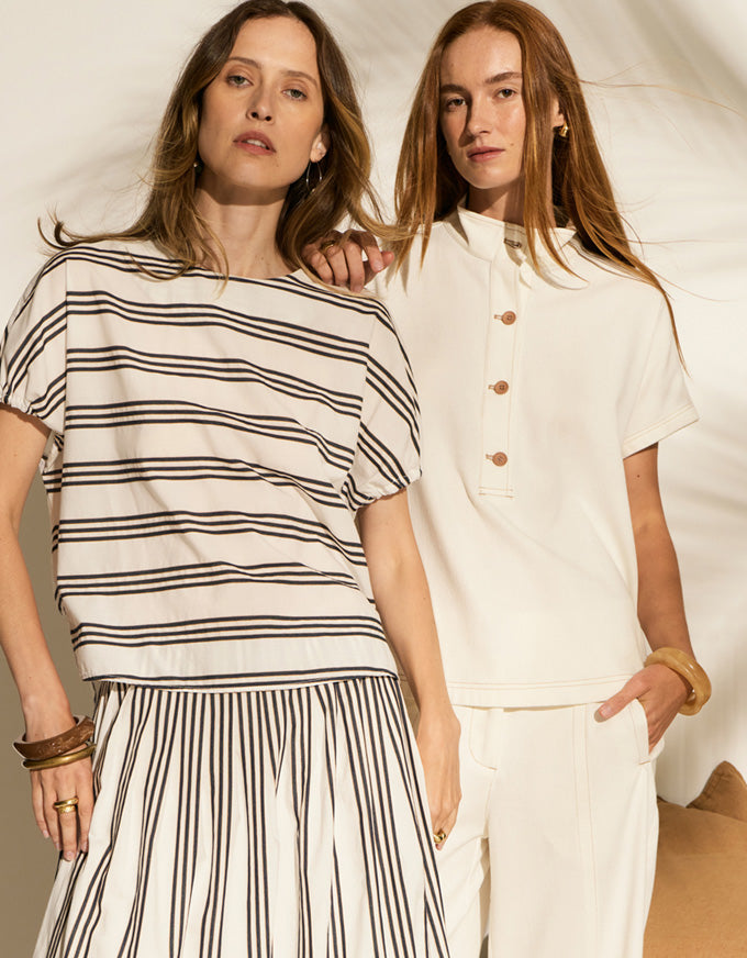 Parc Top Ink Stripe