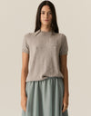 Pax Lurex Tee Stone