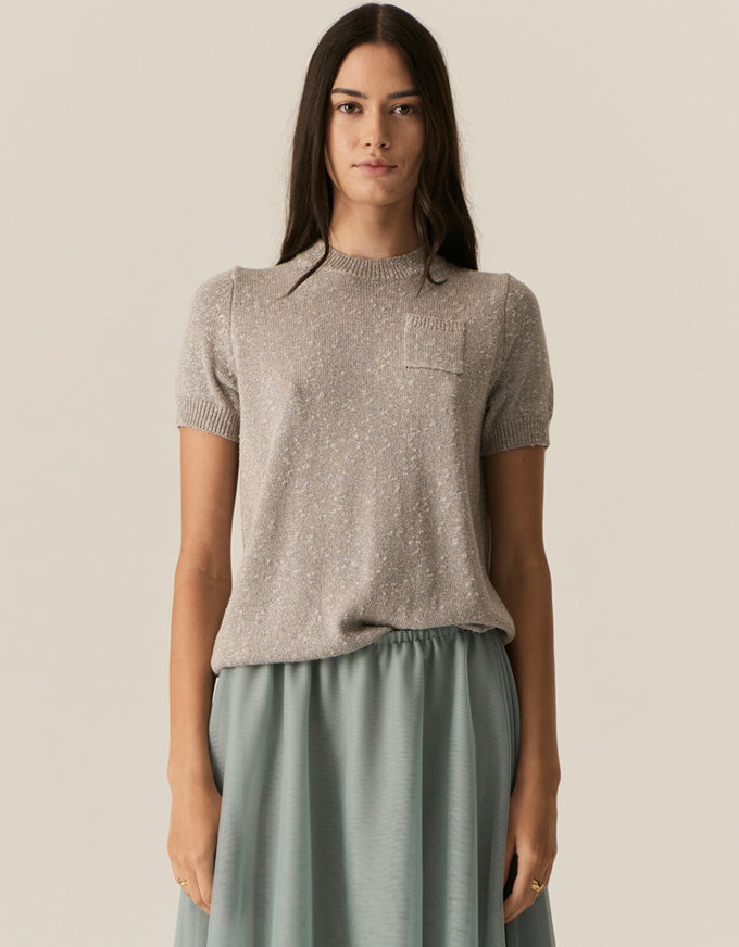 Pax Lurex Tee Stone
