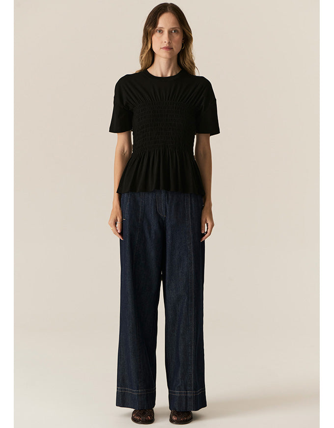 Carsen Full Length Pant Dark Wash