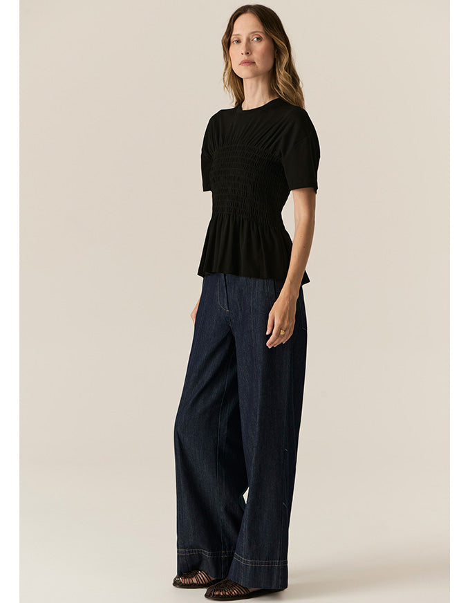 Carsen Full Length Pant Dark Wash