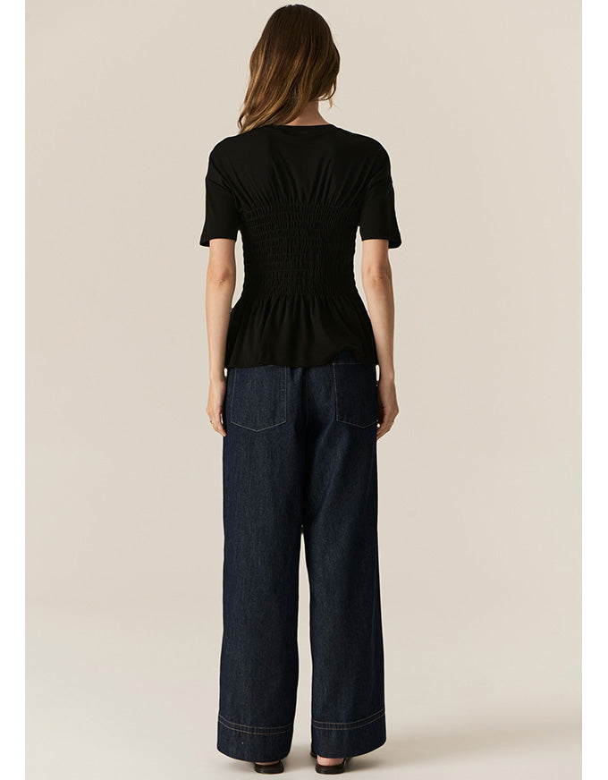 Carsen Full Length Pant Dark Wash