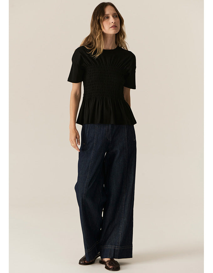Carsen Full Length Pant Dark Wash