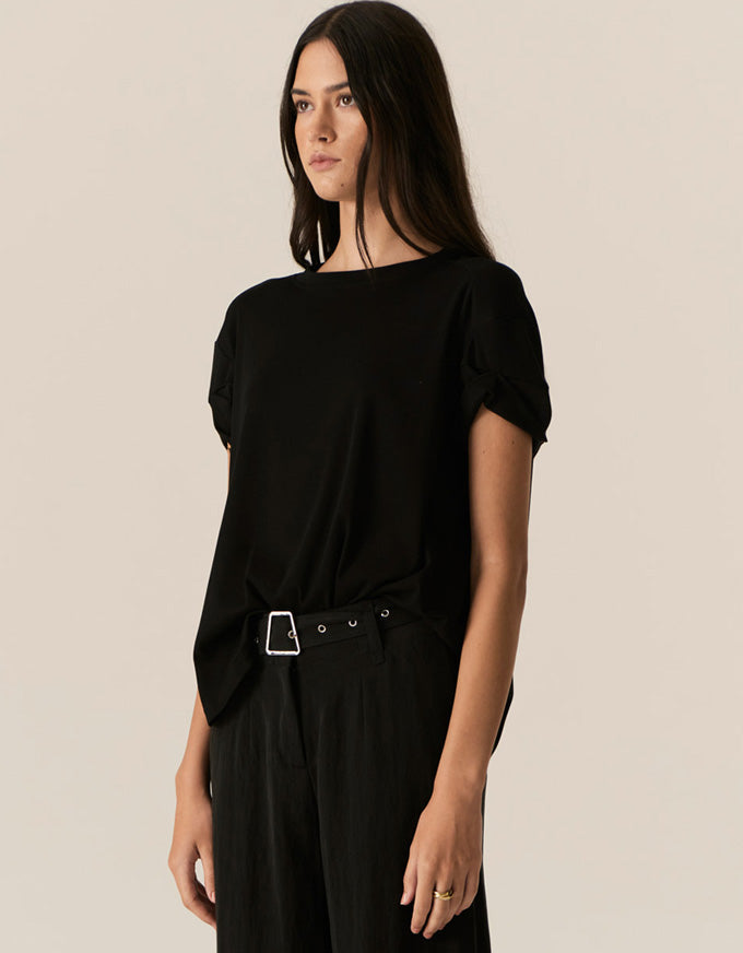 Zone Cap Tee Black