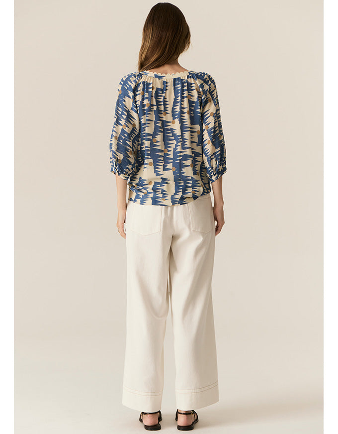Carsen Full Length Pant Ecru