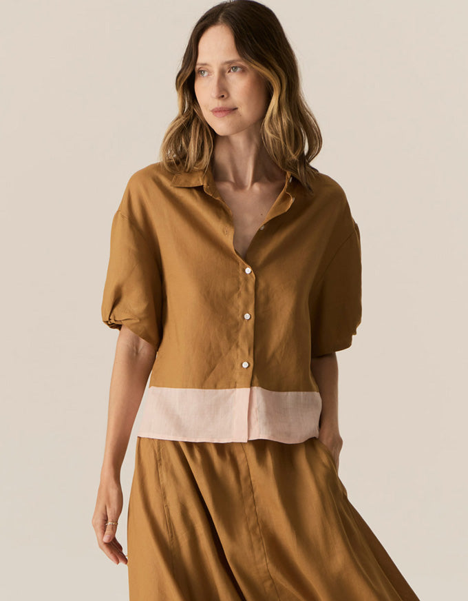 Speck Shirt Ginger/Pink