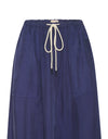 Henri Tie Skirt Ink