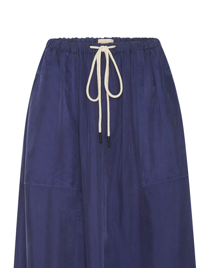 Henri Tie Skirt Ink
