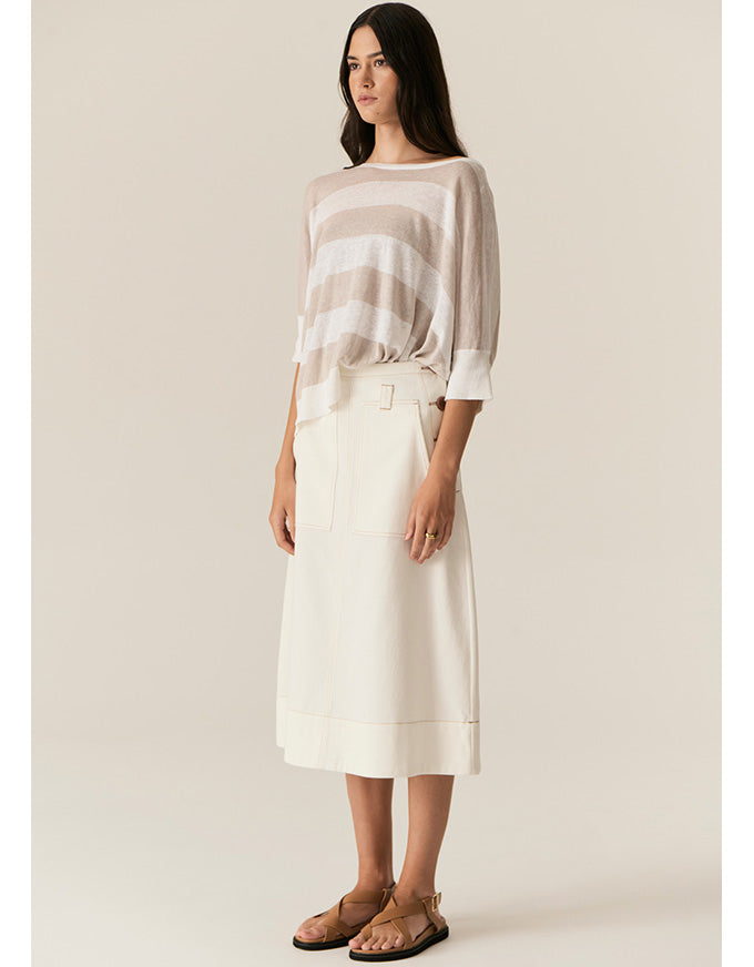 Carsen Skirt Ecru