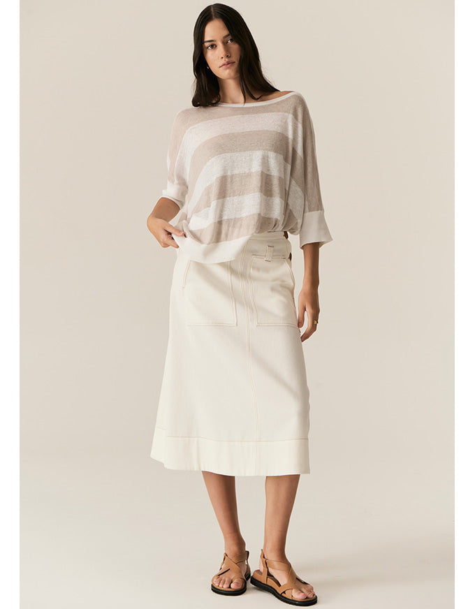 Carsen Skirt Ecru
