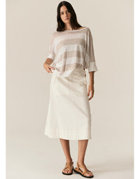 Carsen Skirt Ecru