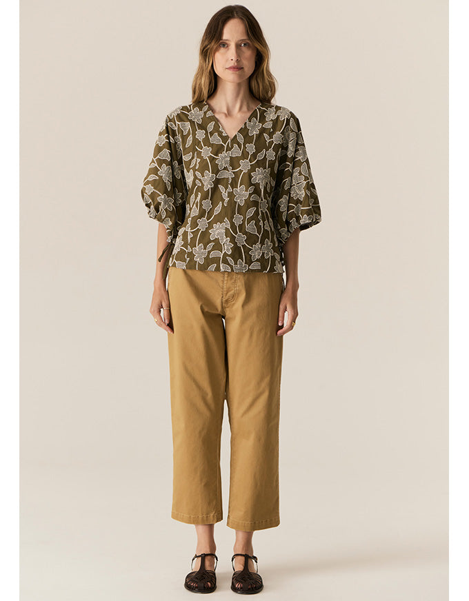 Fern Tapered Pant Khaki