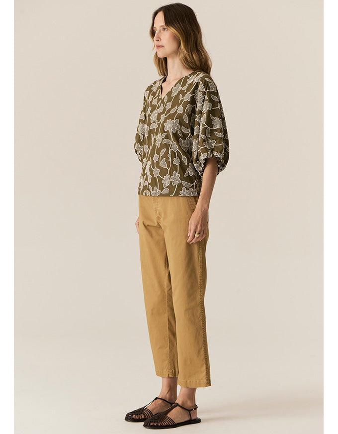 Fern Tapered Pant Khaki