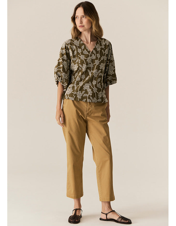 Fern Tapered Pant Khaki