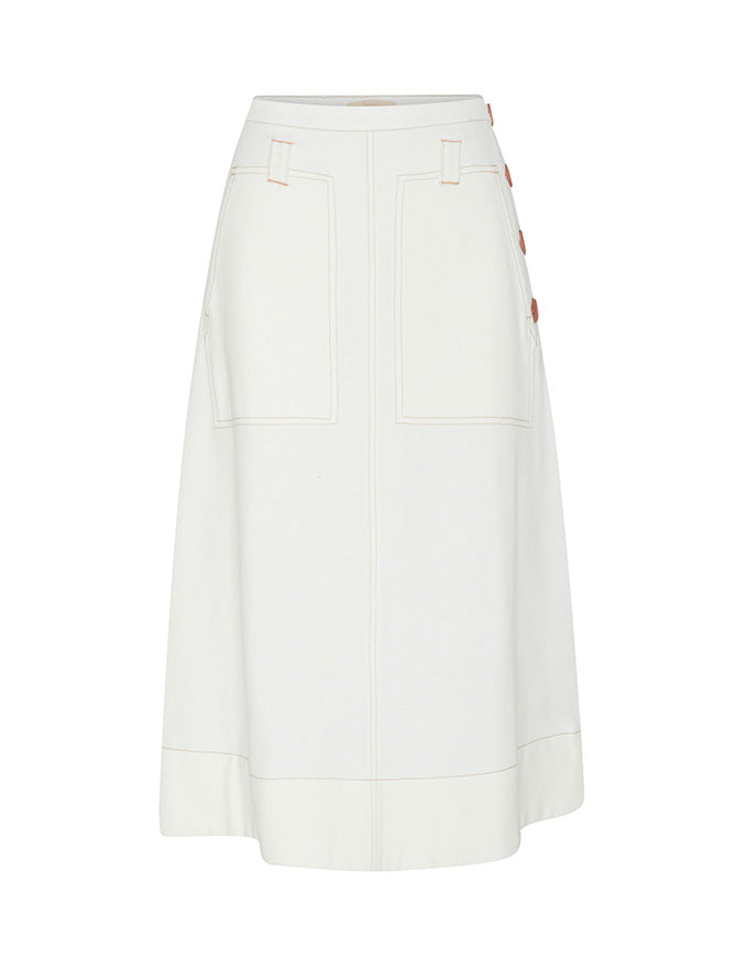 Carsen Skirt Ecru