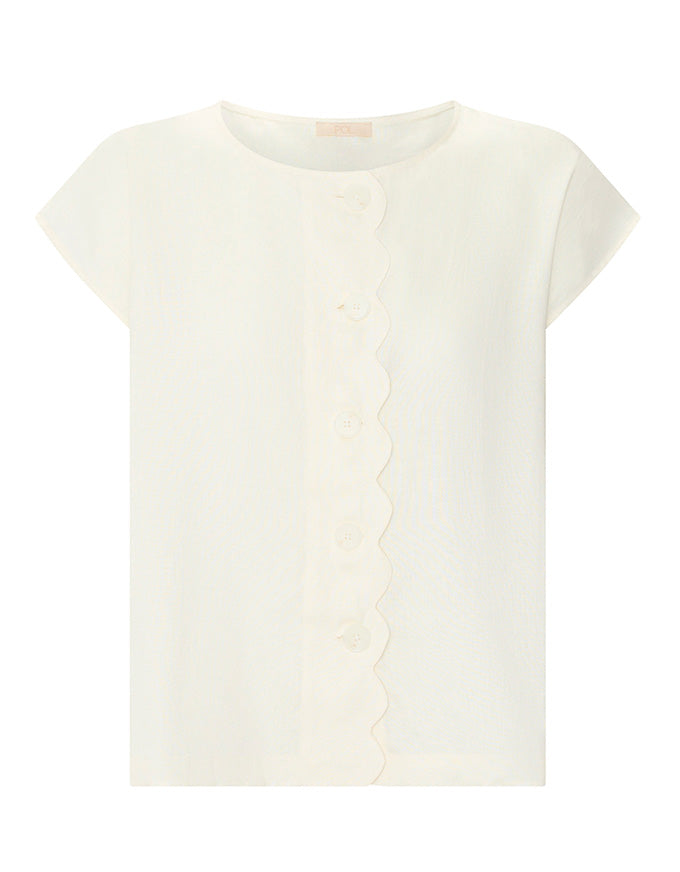 Safria Top Ivory