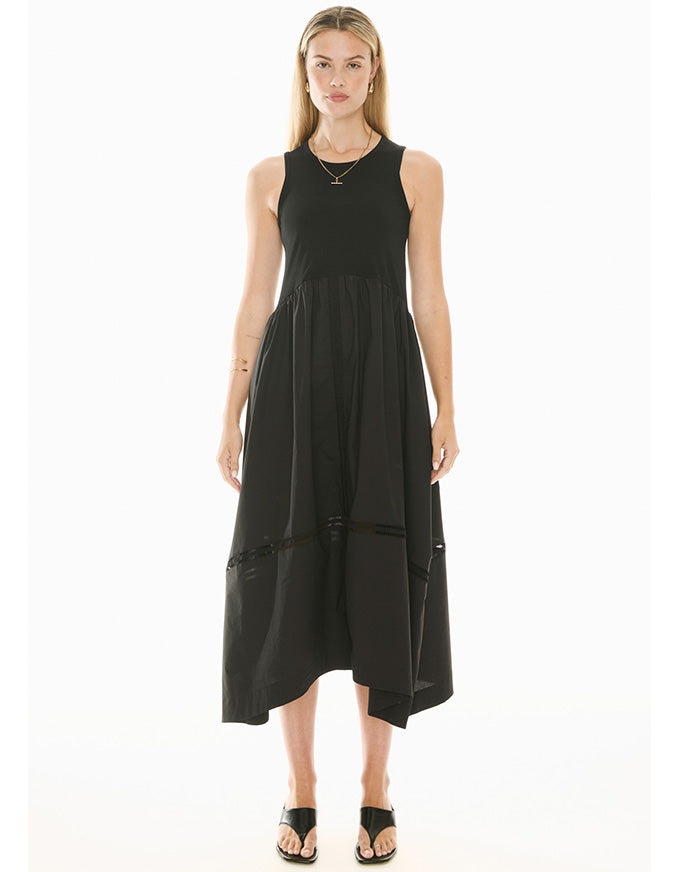 Orlo Lace Tank Dress Black