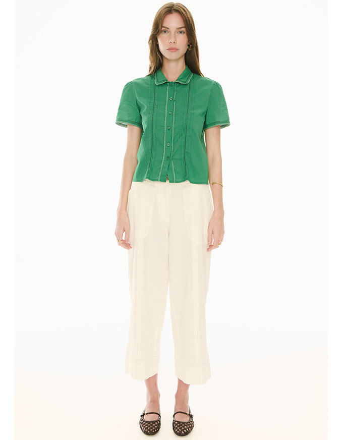 Nova Tucked Shirt Green