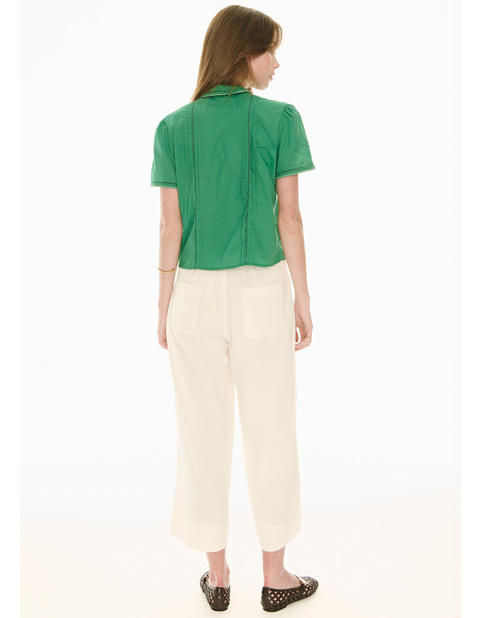 Nova Tucked Shirt Green