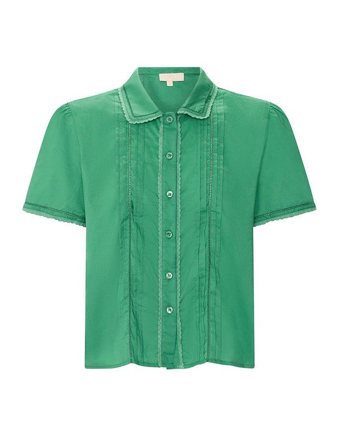Nova Tucked Shirt Green
