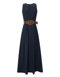 Odette Belted Dress Ink