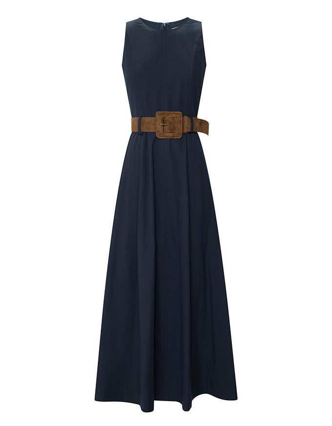 Odette Belted Dress Ink