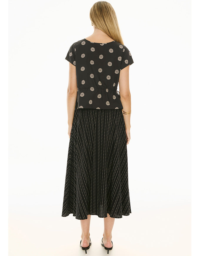 Buoy Reversible Top Black/Pebble