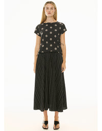 Buoy Reversible Top Black/Pebble