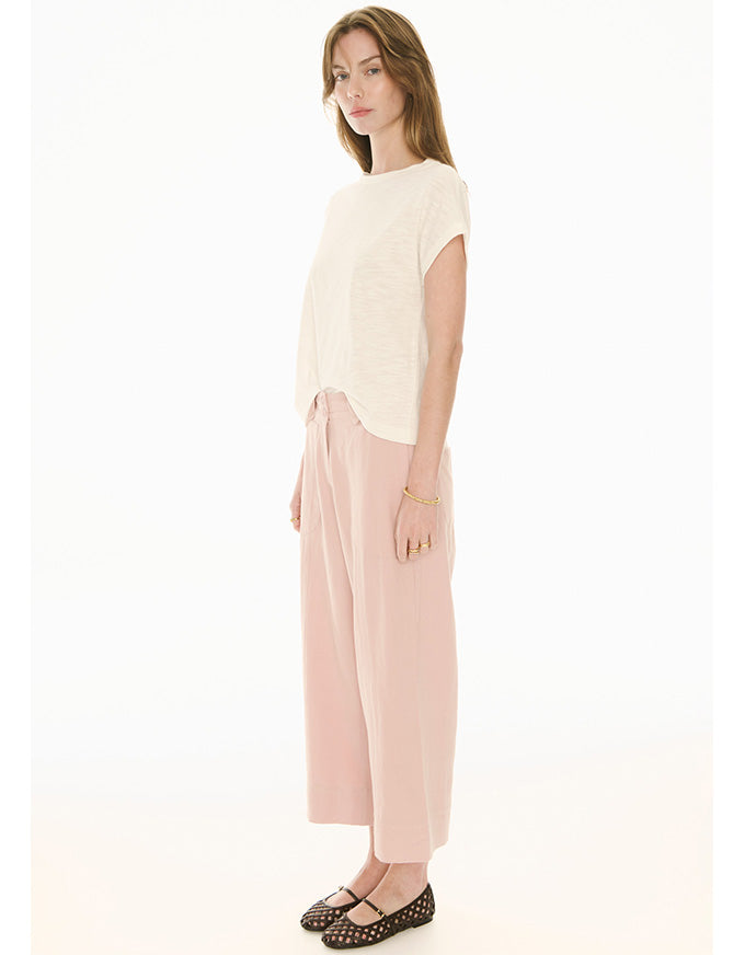 Oskar Cropped Pant Pink