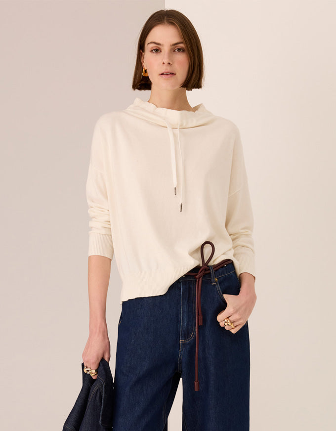Rowan Drawcord Knit - Ivory