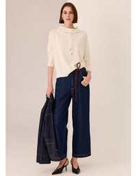 Andie Cropped Jean - Dark Wash