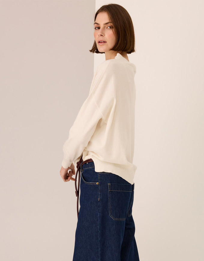 Rowan Drawcord Knit - Ivory