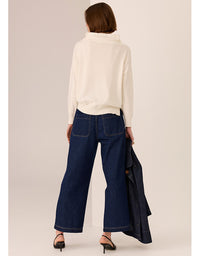 Andie Cropped Jean - Dark Wash