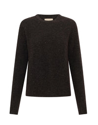 Black sweater on a white background