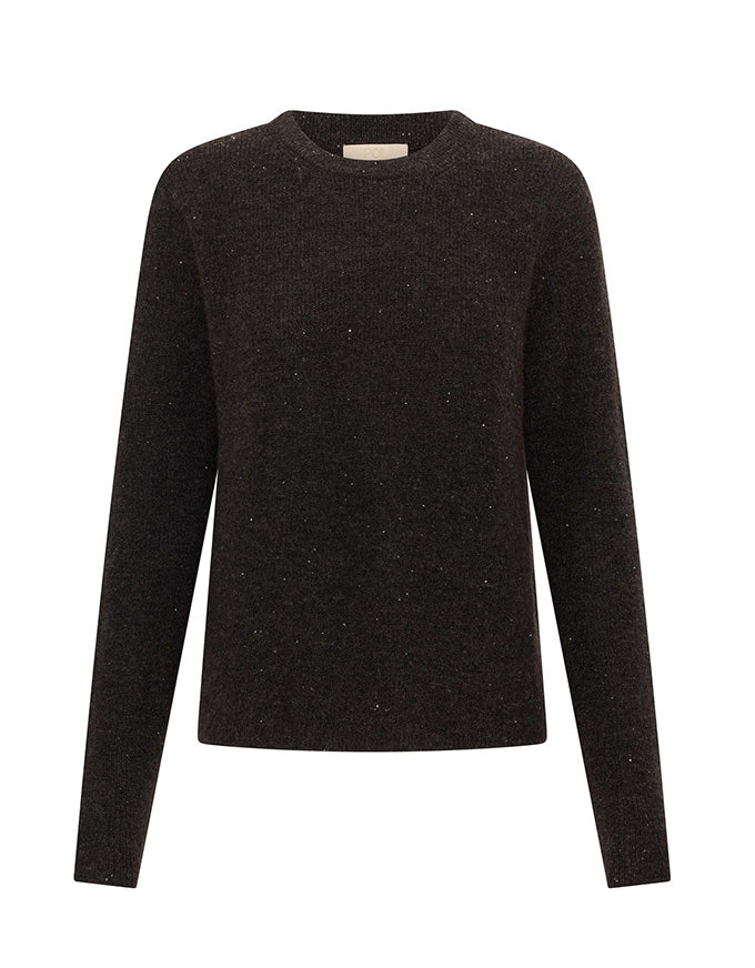 Black sweater on a white background