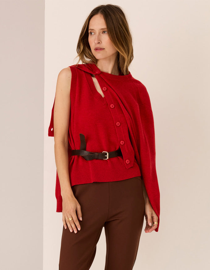 Orson Vest - Red