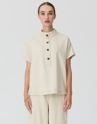 Anise Shirt Pebble