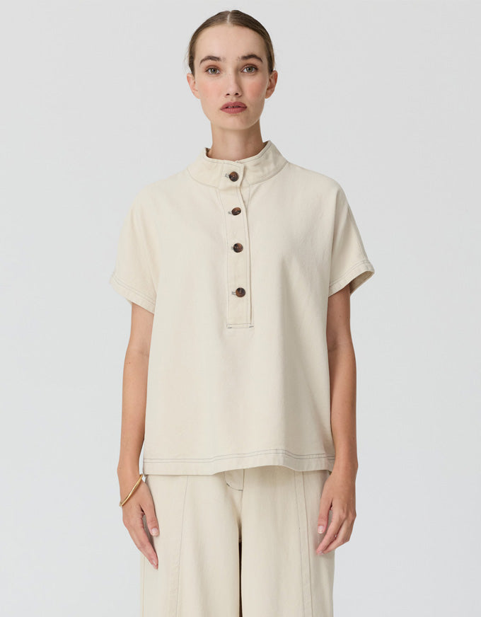 Anise Shirt Pebble