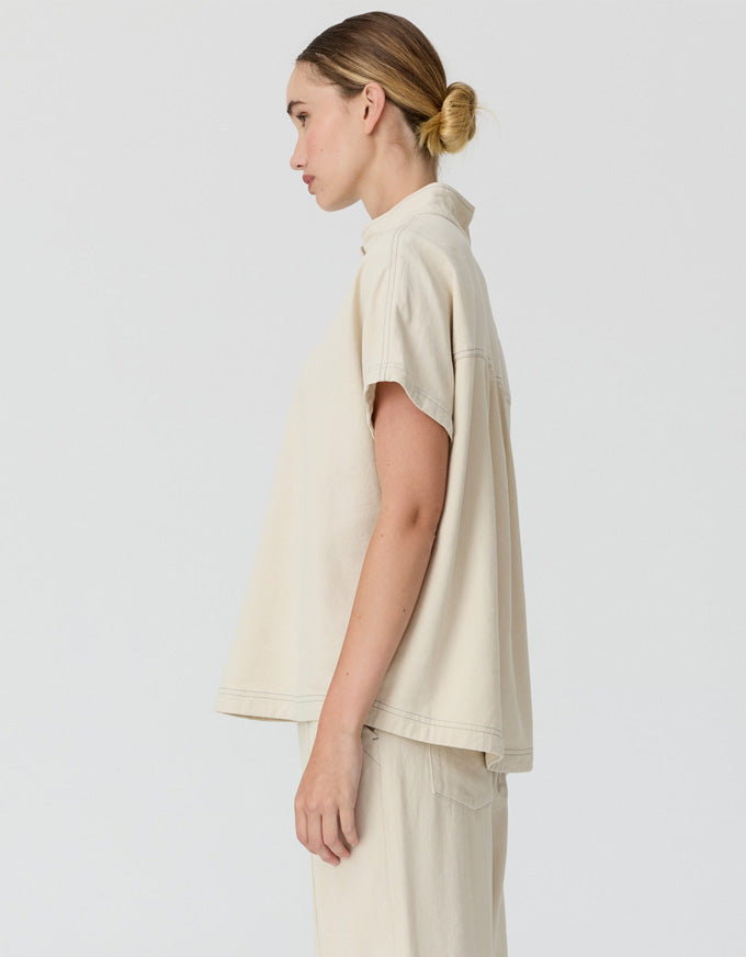 Anise Shirt Pebble