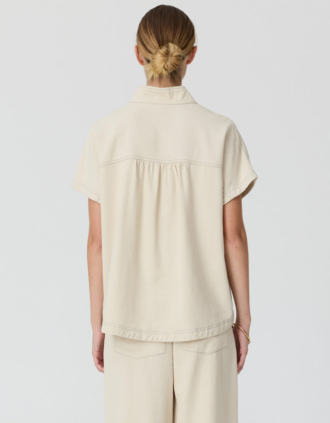 Anise Shirt Pebble